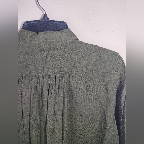 Ralph Lauren Denim & Supply Top RL Expedition Roll Tab Cotton Button Down - Picture 8 of 15